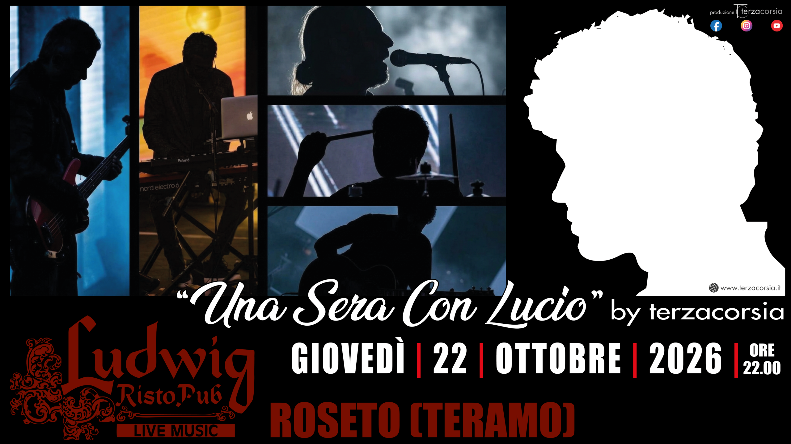 cover evento una sera con lucio del 04 09 26